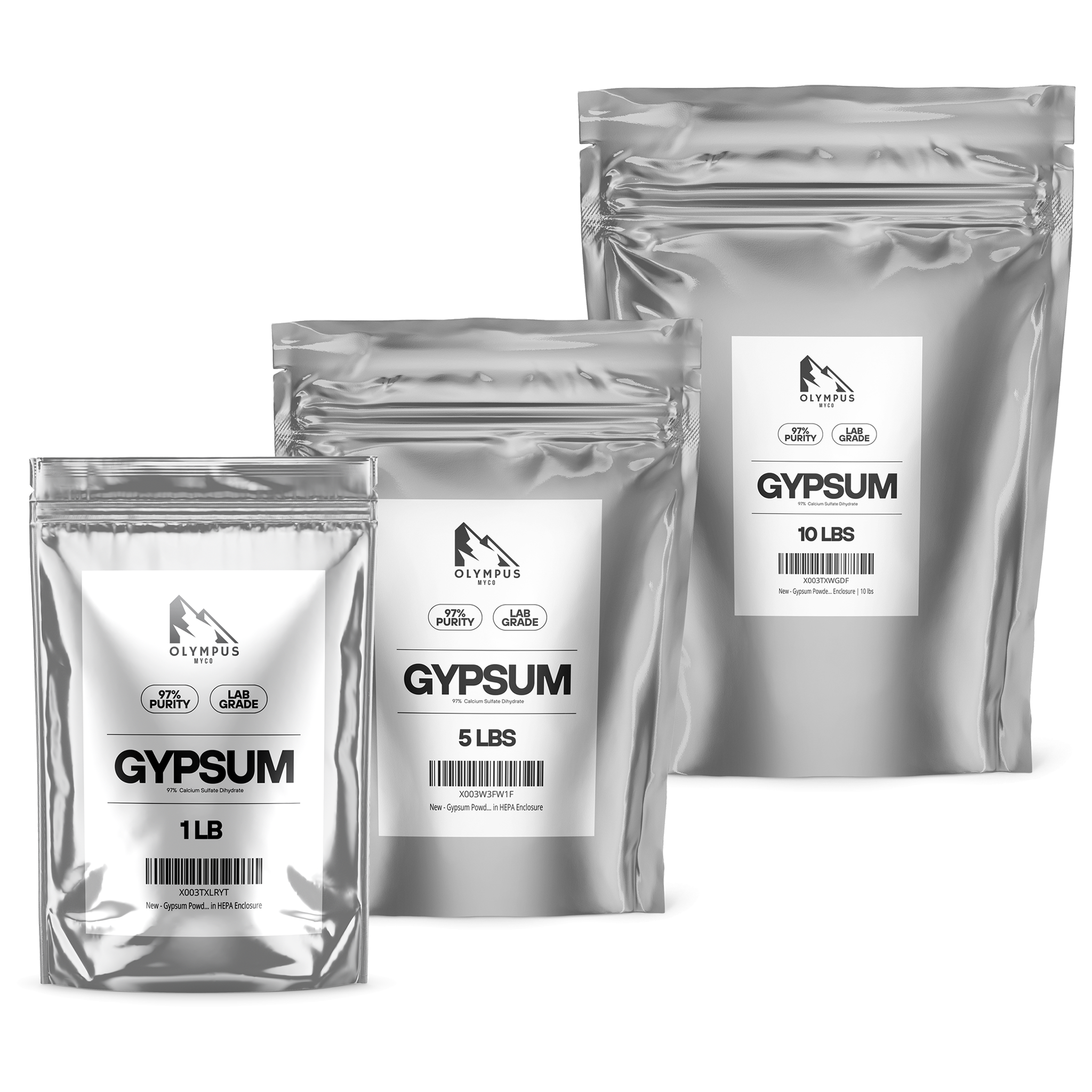 Olympus Myco gypsum powder for mushroom substrate